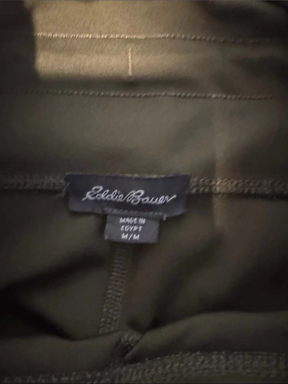 Eddie Bauer Dark Olive Active Leggings - Picture 2 of 3